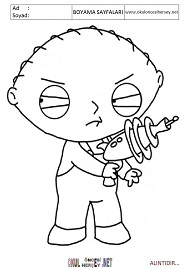 Family-guy boyama sayfaları